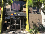 Front entrance of art gallery and artist community building, Art on 30th and Ashton Gallery in North Park San Diego